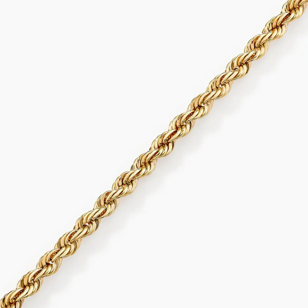 Bracelet Jerry Maille Corde Or Jaune