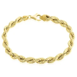 Bracelet Jerry Maille Corde Or Jaune