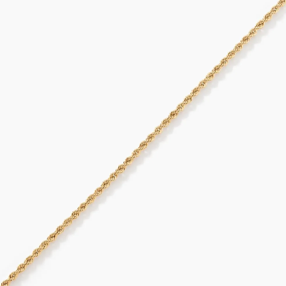 Bracelet Jerry Maille Corde Or Jaune