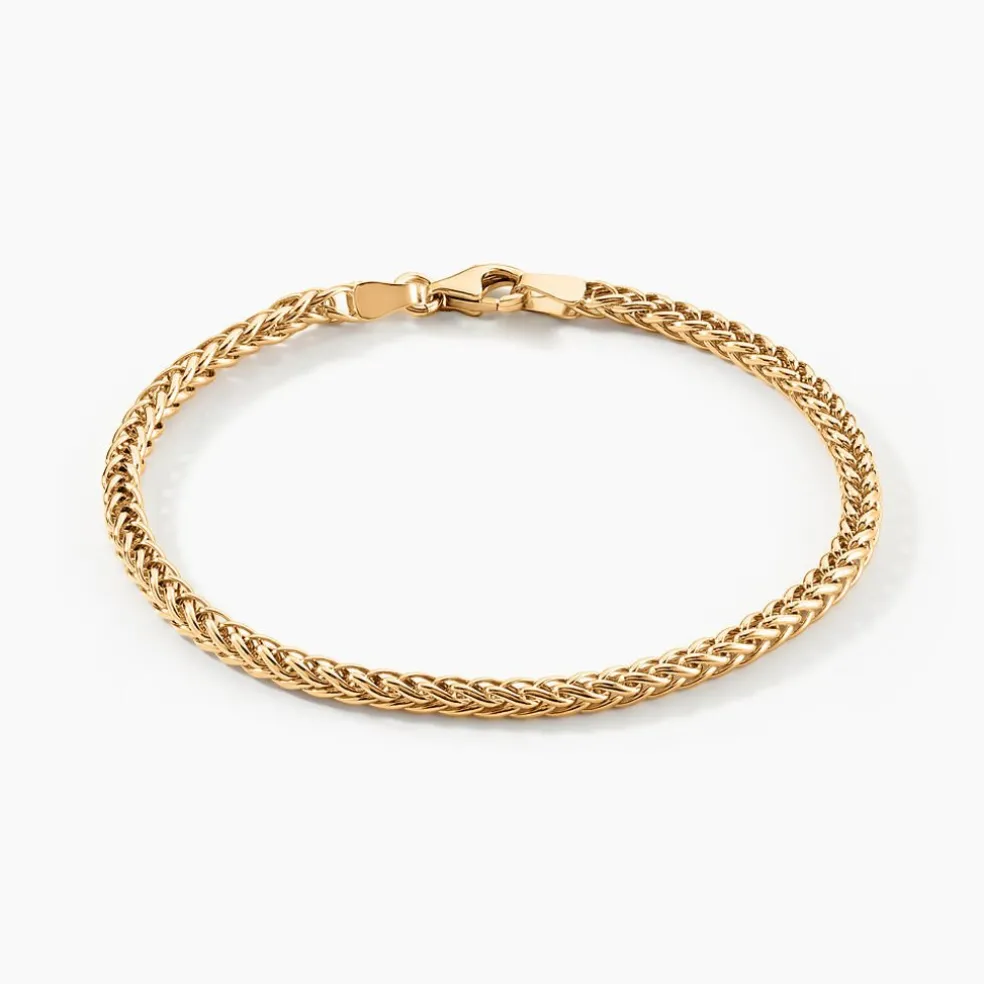 Bracelet Jolien Maille Spiga Or Jaune