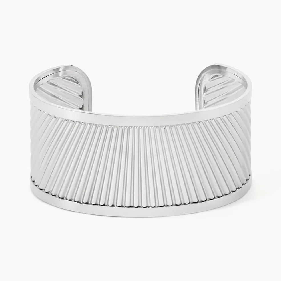 Bracelet Jonc Aud Acier Blanc