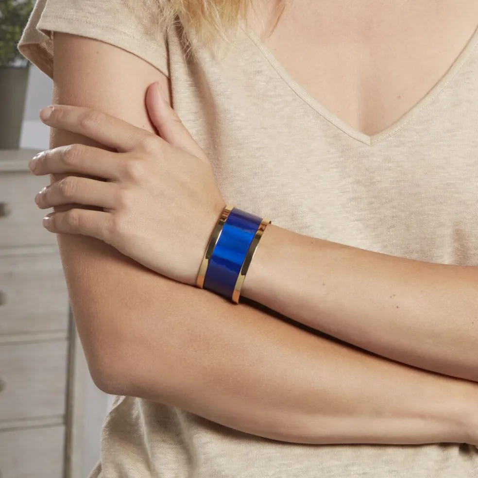 Bracelet Jonc Kayssi Acier Jaune
