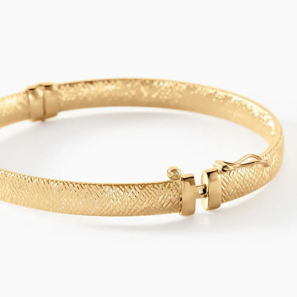 Bracelet Jonc Martela Or Jaune