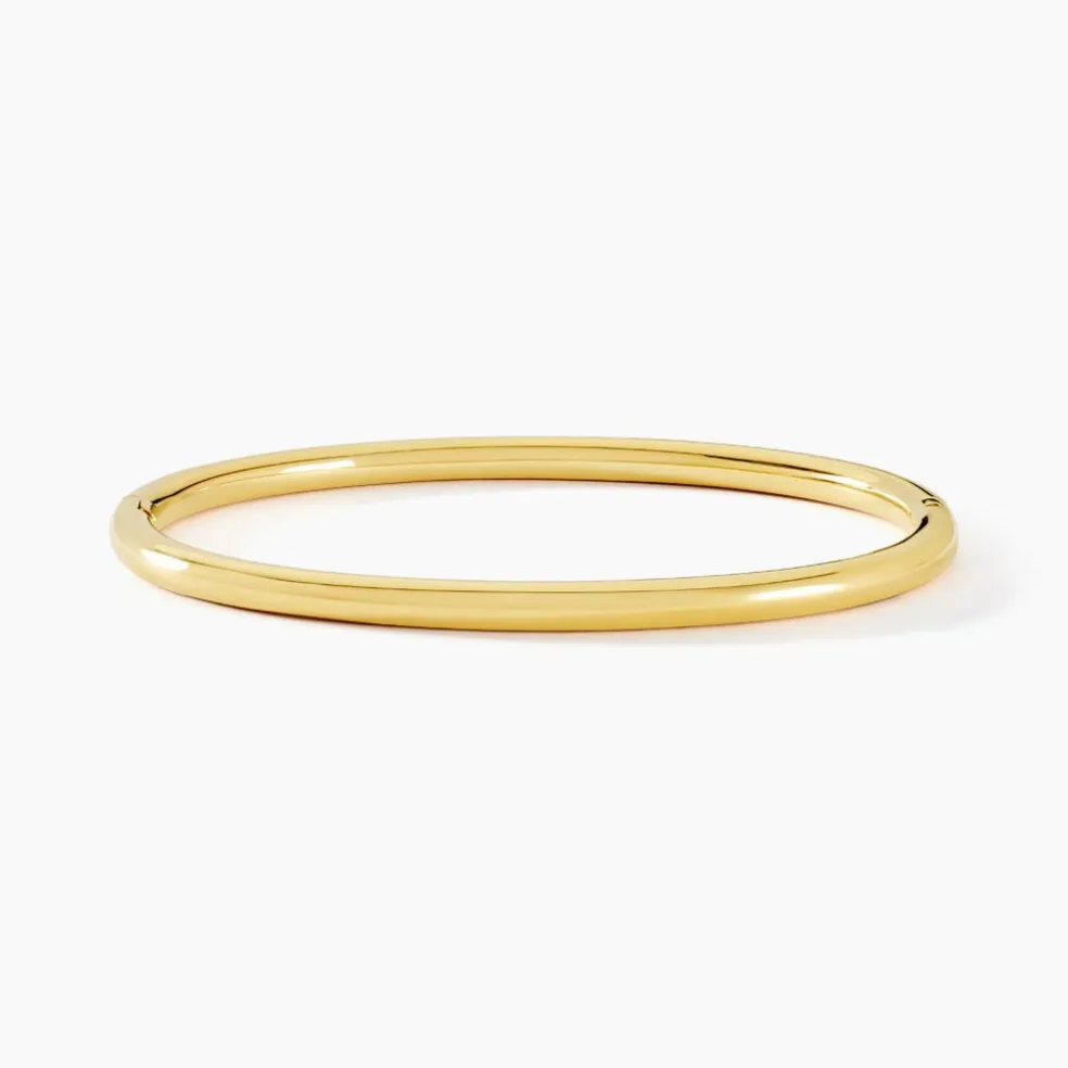 Bracelet Jonc Seville Acier Jaune