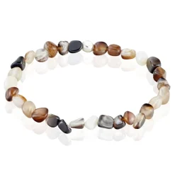 Bracelet Jourdan Boreal Argent Blanc Jade
