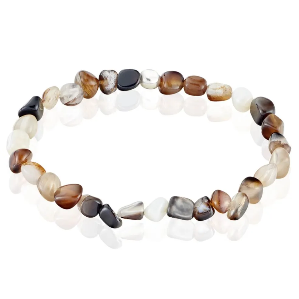Bracelet Jourdan Boreal Argent Blanc Jade
