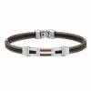 Bracelet Jourdan Corelieae Acier Bicolore