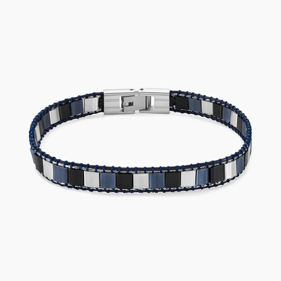 Bracelet Jourdan Layton Acier Argenté