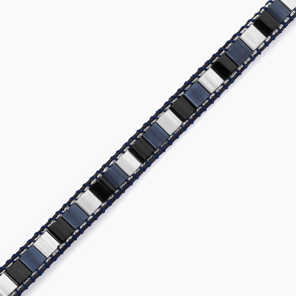 Bracelet Jourdan Layton Acier Argenté