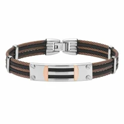 Bracelet Jourdan Leonilde Acier Bicolore