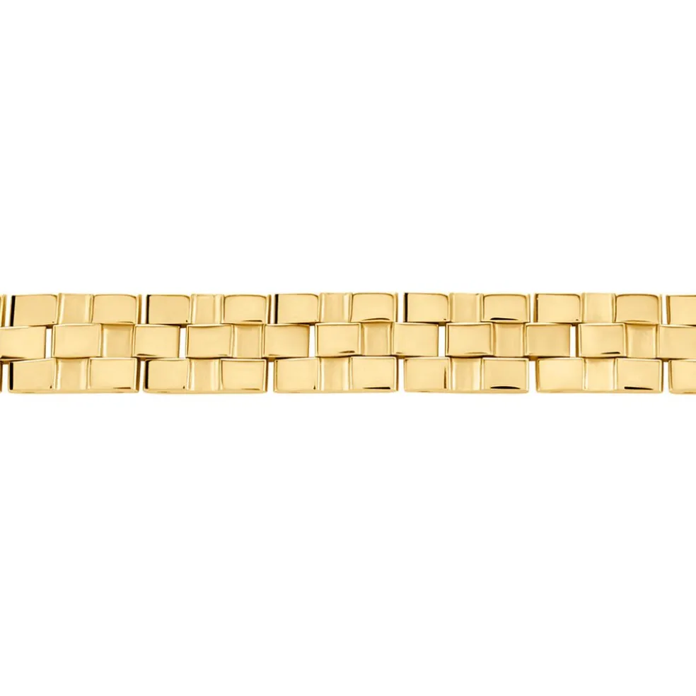 Bracelet Jourdan Manathan Acier Doré