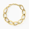 Bracelet Justinien Acier Doré