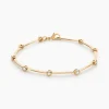 Bracelet Kaelig Plaqué Or Jaune Oxyde De Zirconium