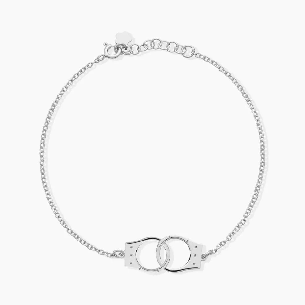 Bracelet Kim Argent Blanc