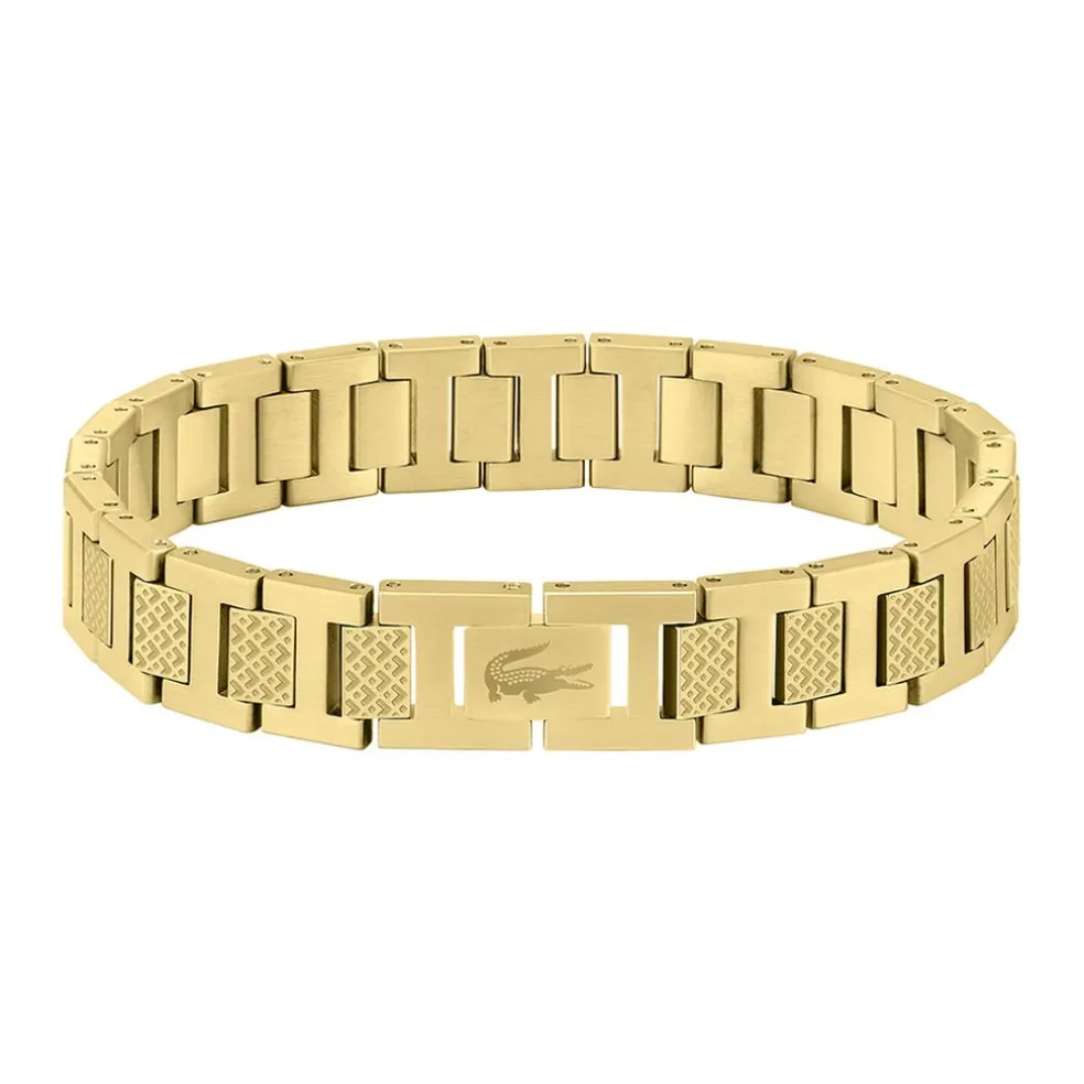 Bracelet Lacoste Metropole Acier Jaune
