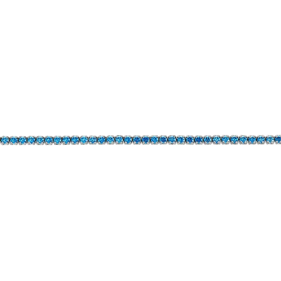 Bracelet Lou-anne Argent Blanc Oxyde De Zirconium