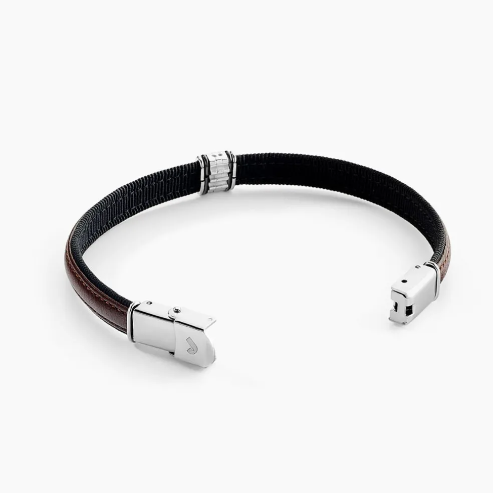 Bracelet Luciene Or Acier Bicolore