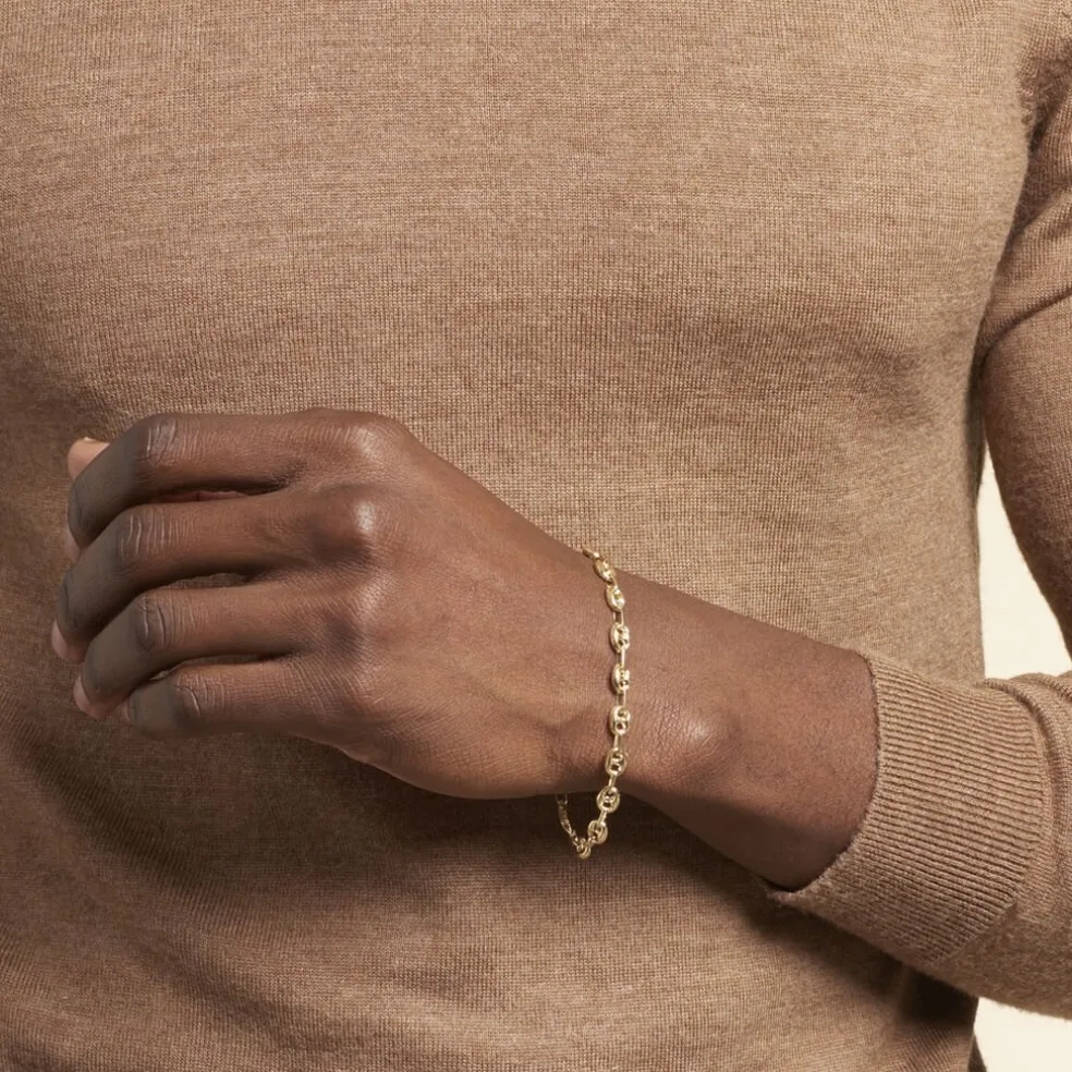 Bracelet Maille Dami Or Jaune