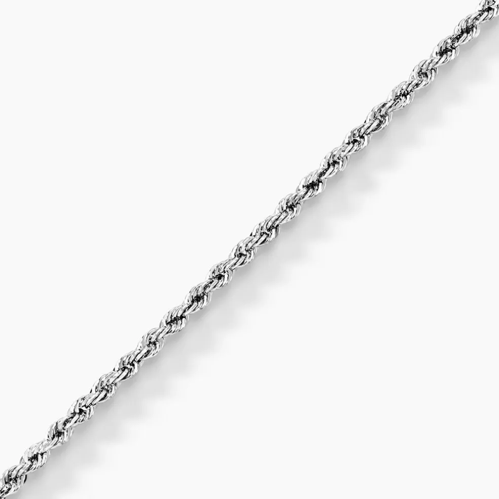 Bracelet Maille Jerry Or Blanc