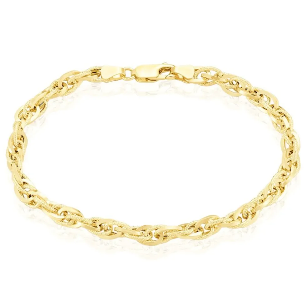 Bracelet Maille Jodie Or Jaune