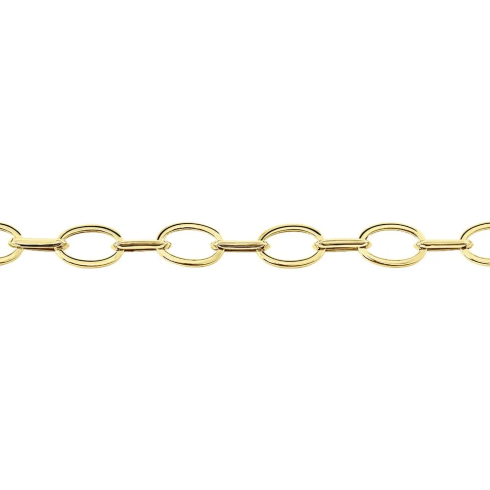 Bracelet Maille Or Jaune Crepinia
