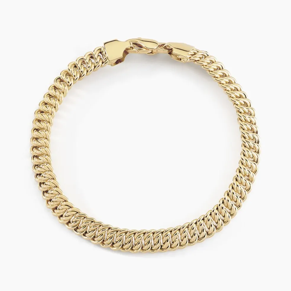 Bracelet Maille Or Jaune Jimmy