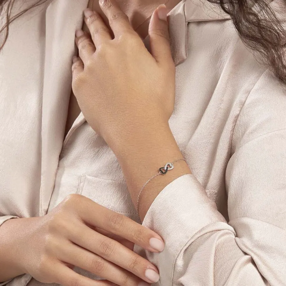 Bracelet Marcella Argent Blanc Oxyde De Zirconium
