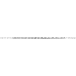 Bracelet Or Blanc Nalania Diamant