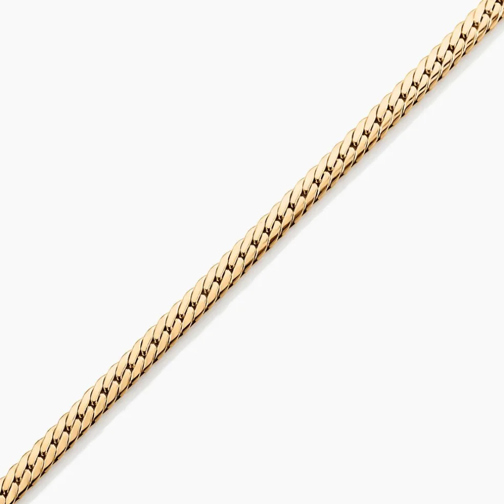 Bracelet Or Jaune Izel Maille Anglaise