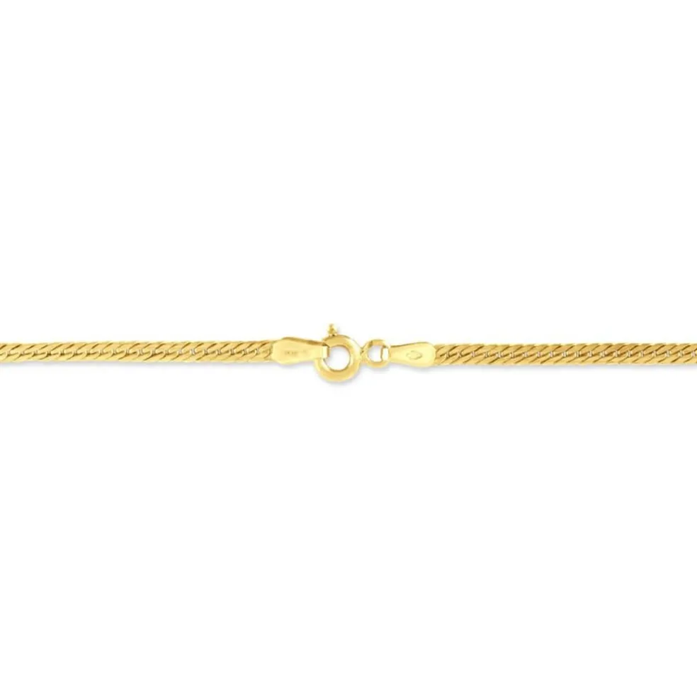 Bracelet Or Jaune Izel Maille Anglaise