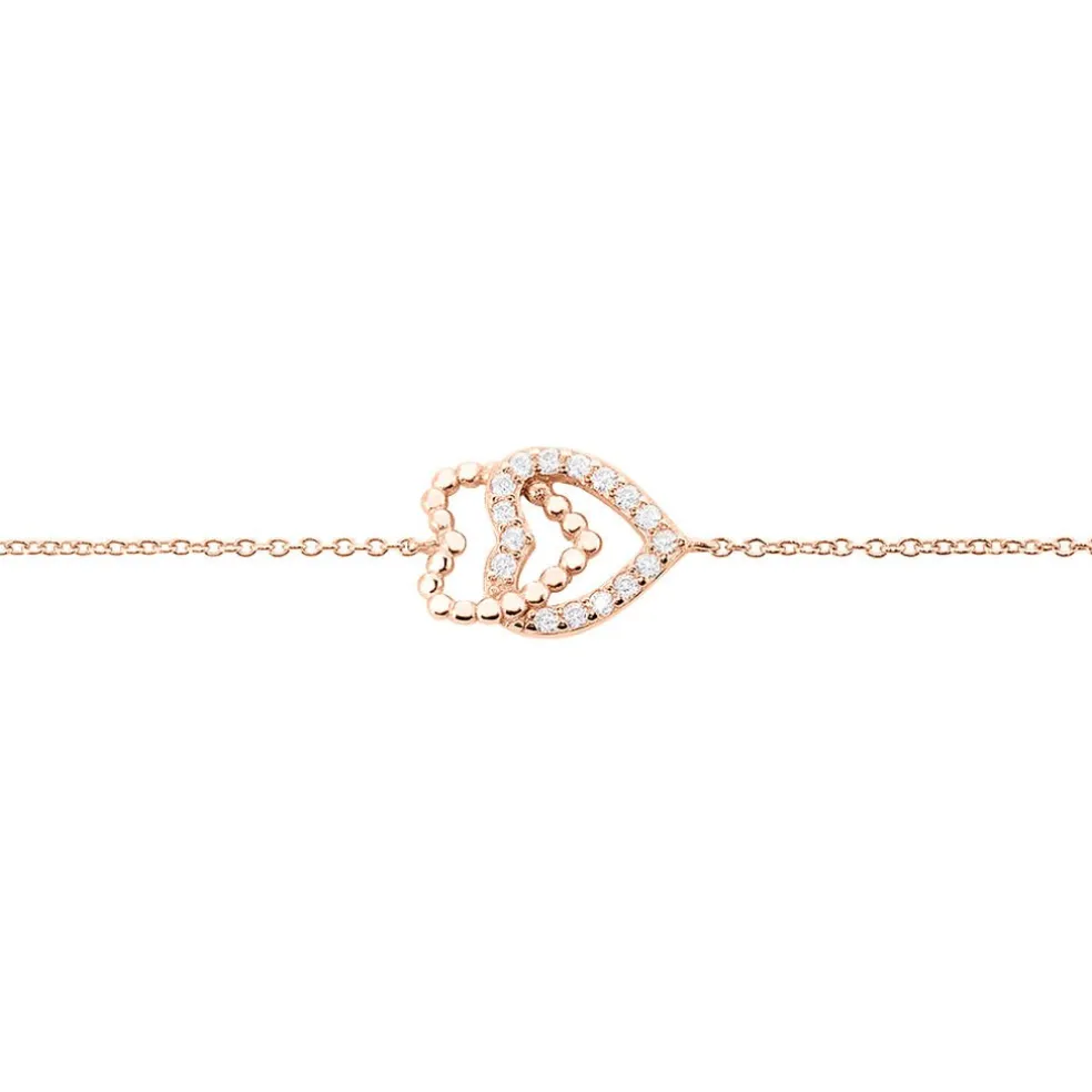 Bracelet Ottavia Argent Rose Oxyde De Zirconium