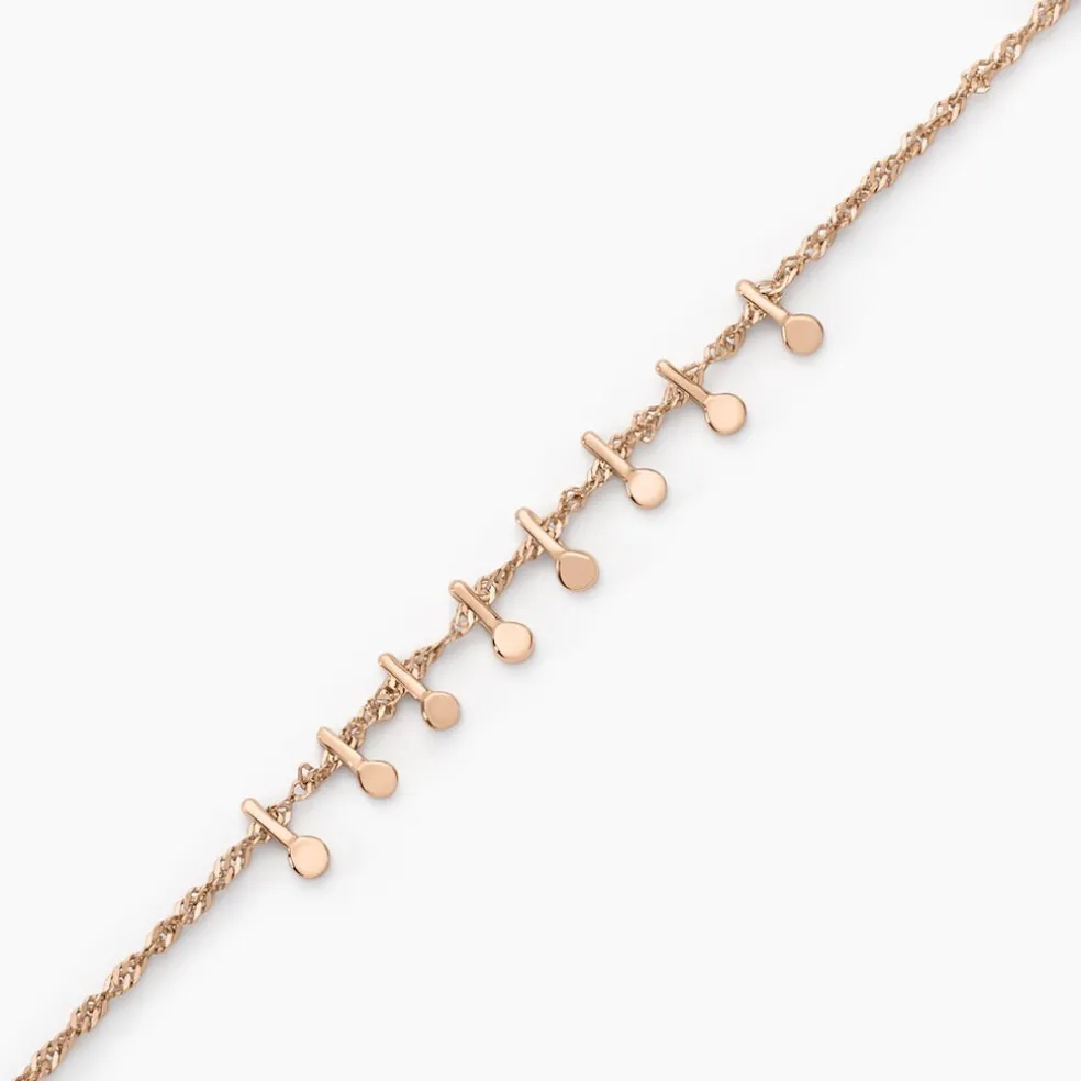 Bracelet Pippa Argent Rose