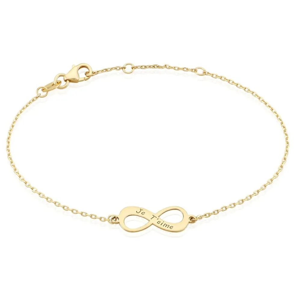 Bracelet Plaqué Or Jaune Sammie