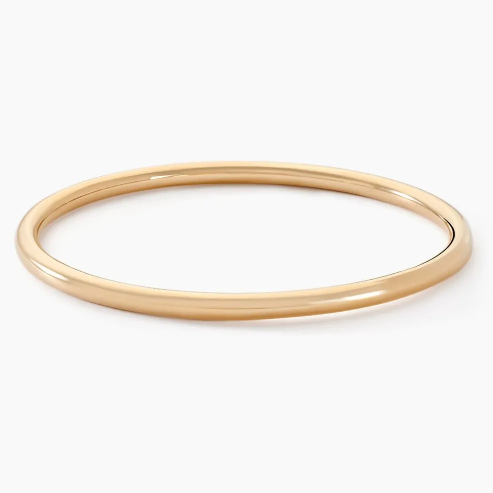 Bracelet Plaqué Or Jonc