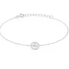 Bracelet Ray Argent Oxyde De Zirconium