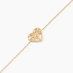 Bracelet Romée Plaqué Or Jaune Oxyde De Zirconium