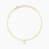 Bracelet Siem Argent Jaune Oxyde De Zirconium