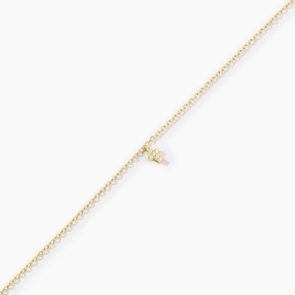 Bracelet Siem Argent Jaune Oxyde De Zirconium