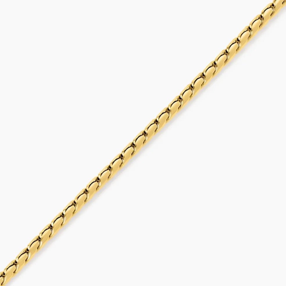 Bracelet Sloane Acier Jaune