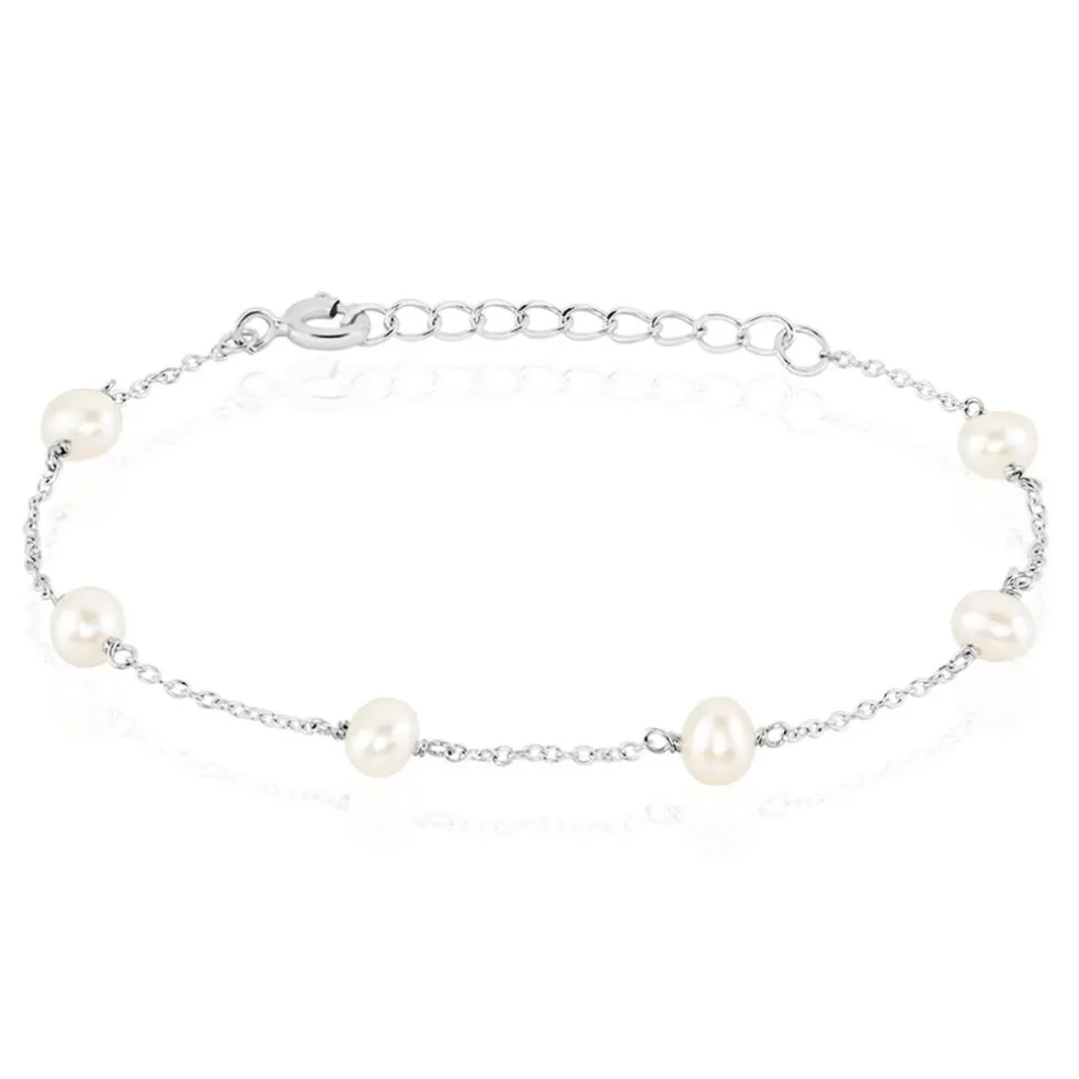 Bracelet Tanis Argent Perle De Culture