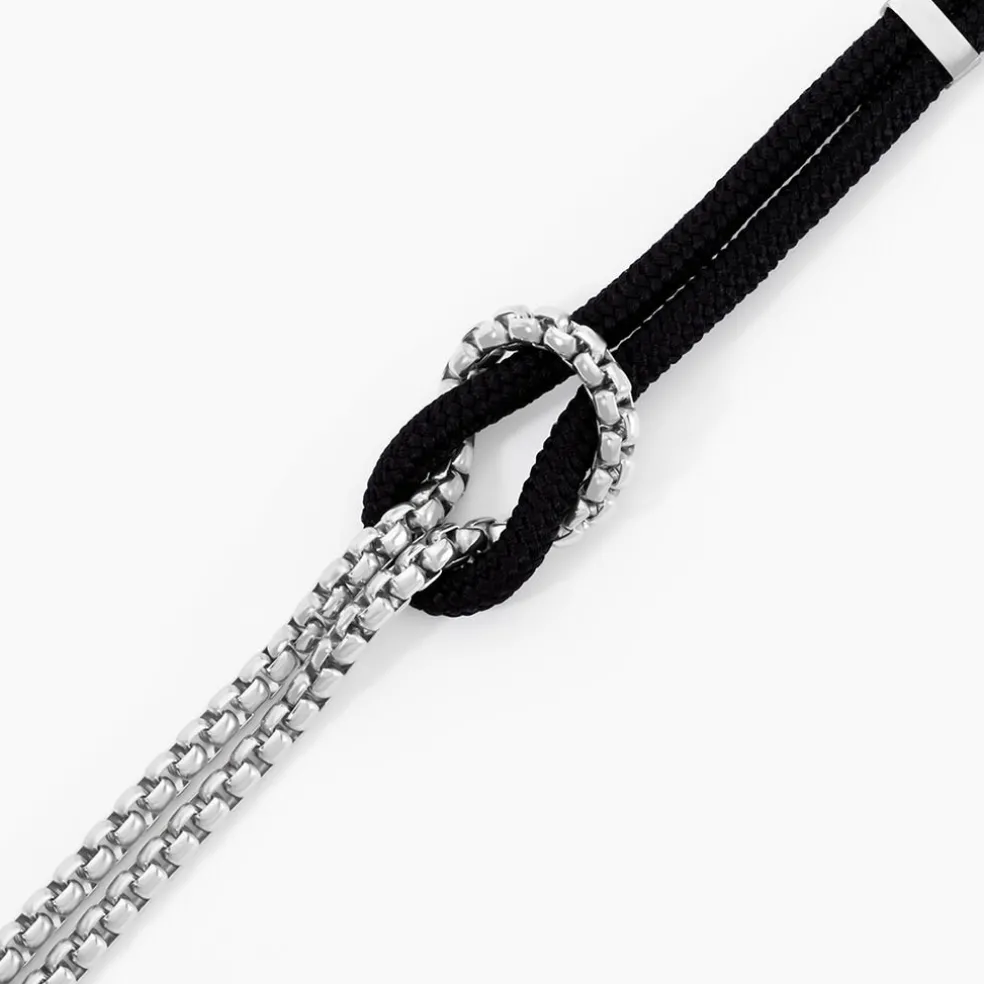 Bracelet Thymeo Acier Blanc