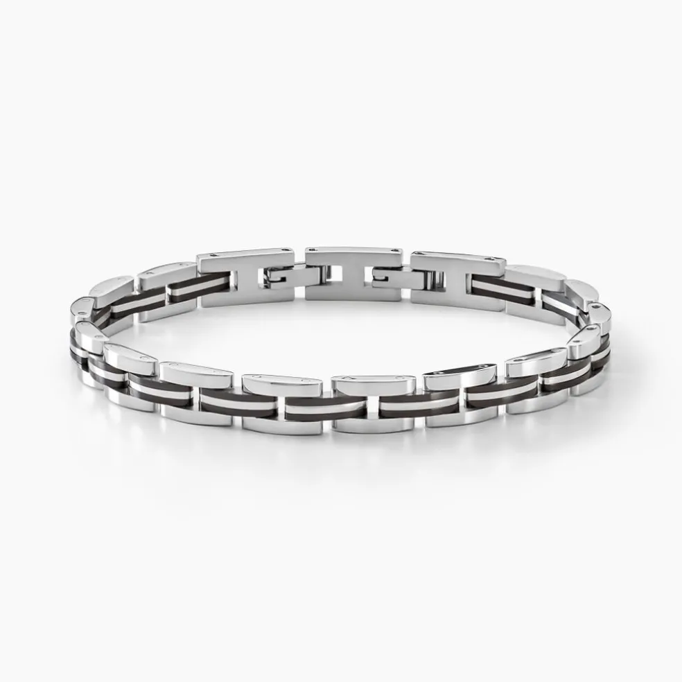 Bracelet Tom Acier Blanc