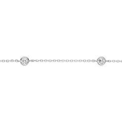 Bracelet Venda Argent Blanc Oxyde De Zirconium
