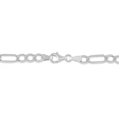 Bracelet Vivian Maille Alternee 1/3 Argent Blanc