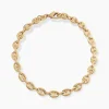 Bracelet William Plaqué Or Jaune