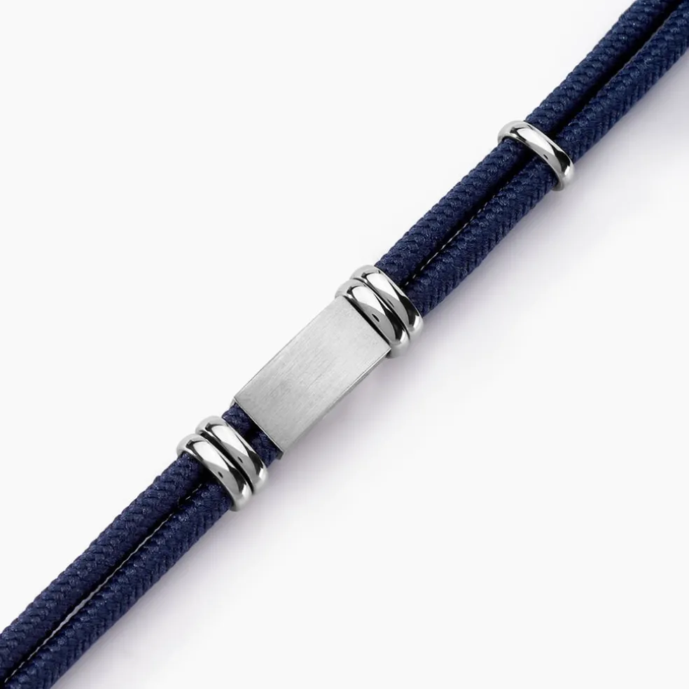 Bracelet Yannik Acier Blanc