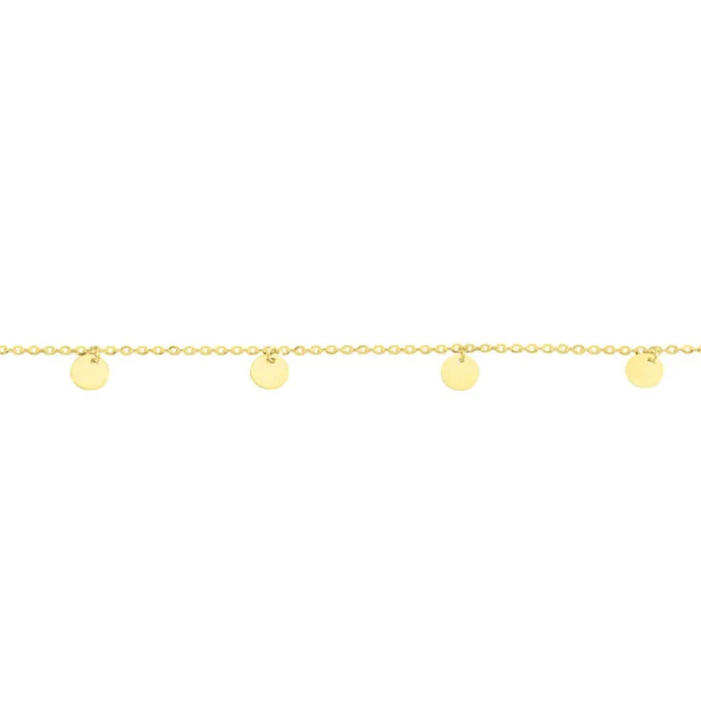 Chaine De Cheville Or Jaune Eleonora