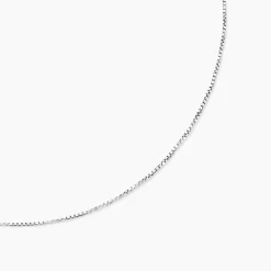 Chaîne Alyze Argent Blanc