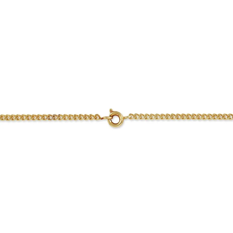 Chaîne Clement Maille Gourmette Plaqué Or Jaune