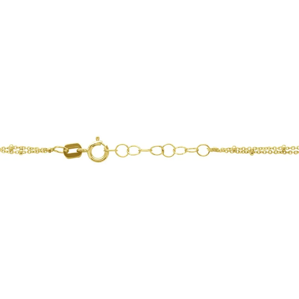 Chaîne De Cheville Dudel Or Jaune